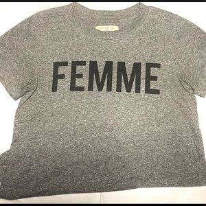 SOL ANGELES ANTHROPOLOGIE TEE SHIRT FEMME XS